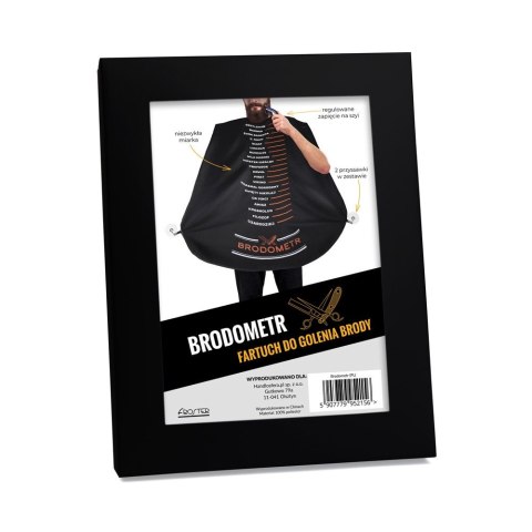 Brodometr fartuch do golenia prezent dla brodacza