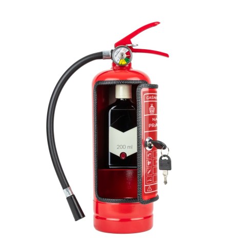 Gaśnica Mini Bar- Na palące pragnienie - prezent na 18 urodziny, kawalerski