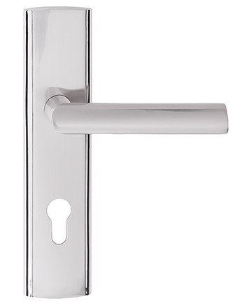 KLAMKA MIRO 72 NA WKŁAD NIKIEL LEWA UN