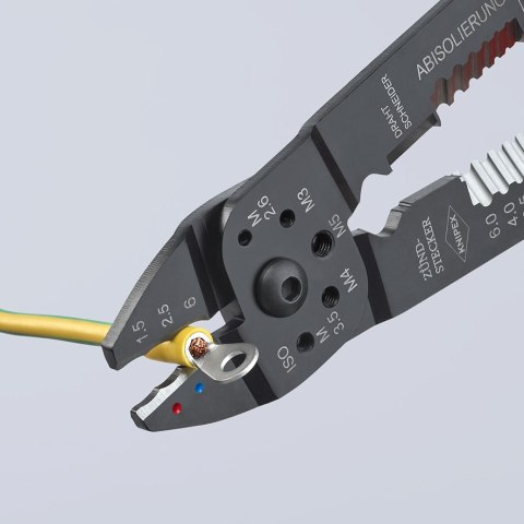 SZCZYPCE DO ZAGNIATANIA ZŁĄCZEK KABLOWYCH 0,5-6,0 MM KNIPEX