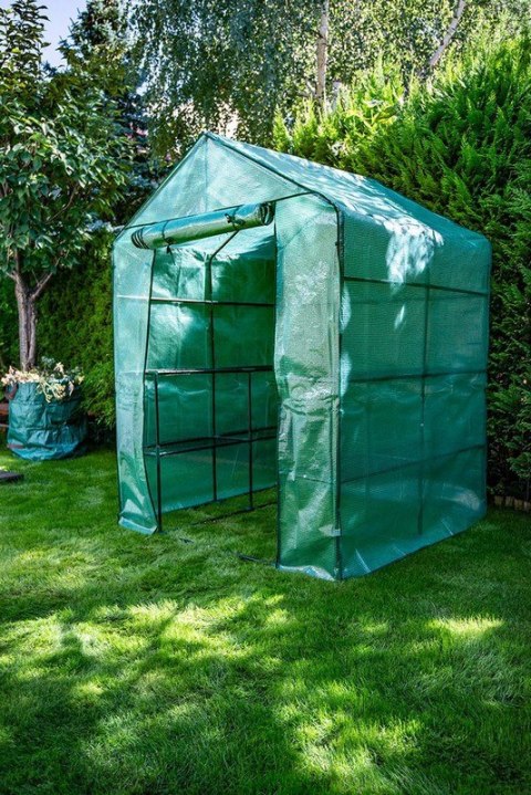 SZKLARNIA 143*143*195 CM, FOLIA PE 135G, METALOWA KONSTR NEO