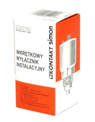 WYŁĄCZNIK NADMIAROWY WKRĘTKOWY S101S L20A SIMON