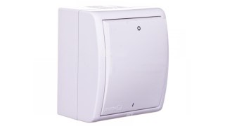 AQUARIUS ŁĄCZNIK 2-BIEGUNOWY IP54 BIAŁY SIMON