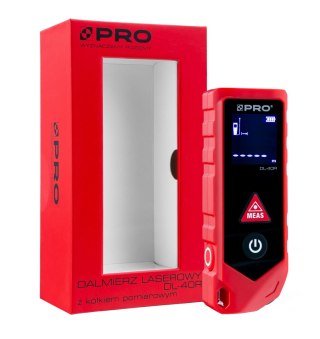 DALMIERZ LASEROWY DL-40R Z KÓŁKIEM POMIAROWYM PRO
