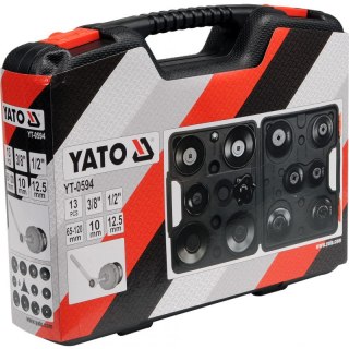 KLUCZE NASADOWE DO FILTRÓW OLEJU 13 CZĘŚCI YATO