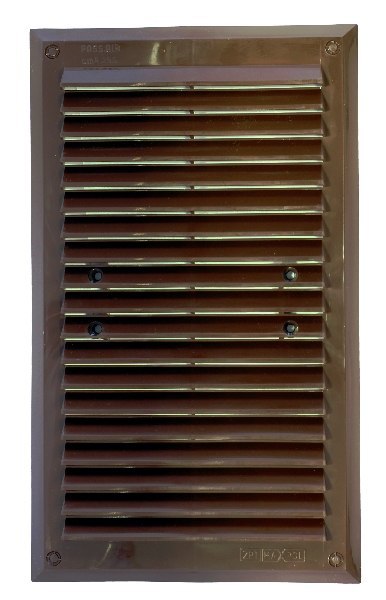 KRATKA WENTYLACYJNA 175*295MM BRĄZOWA 833 UN