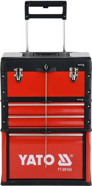 WÓZEK NARZĘDZIOWY 3-CZĘŚCIOWY Z NARZĘDZIAMI YATO