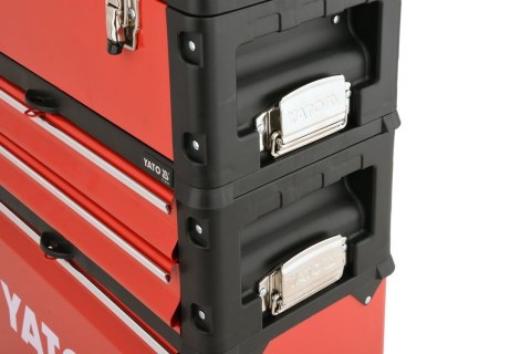 WÓZEK NARZĘDZIOWY 3-CZĘŚCIOWY Z NARZĘDZIAMI YATO