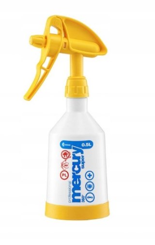 OPRYSKIWACZ MERCURY SUPER 360 PRO+, POJEMNOŚĆ 1L FPM CZERWON UN