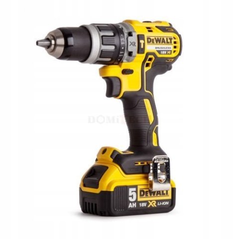 AKUM. WIERTARKO-WKRĘTARKA Z UDAREM XR 18V 2*5.0AH KUFER DEWALT