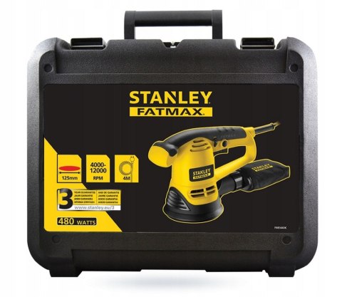 SZLIFIERKA MIMOŚRODOWA SFM 125MM 480W STANLEY