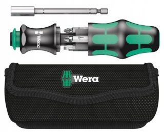 ZESTAW WKRĘTAKÓW KRAFTFORM KOMPAKT 28 Z ETUI, 6 CZĘŚĆ WERA