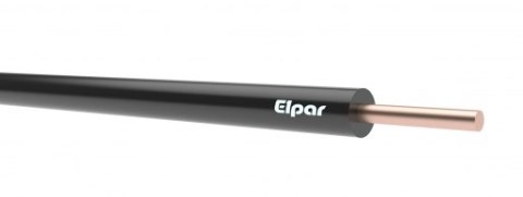 PRZEWÓD INSTALACYJNY 07V-U DY 1,5 CZARNY ELPAR