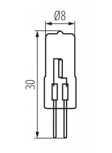 ŻARÓWKA HALOGENOWA 10W 12V G-4 UN