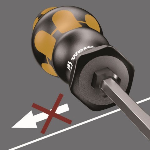 ZESTAW WKRĘTAKÓW KRAFTFORM DO POBIJANIA + WIESZAK, 6 CZĘŚCI WERA