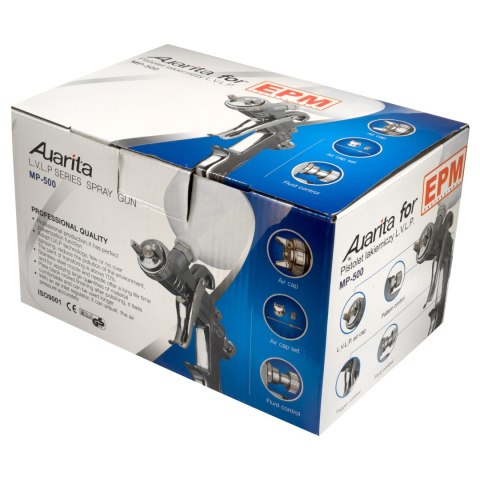 PISTOLET LAKIERNICZY L.V.L.P. AURITA MP-500 600ML 1.4 EPM
