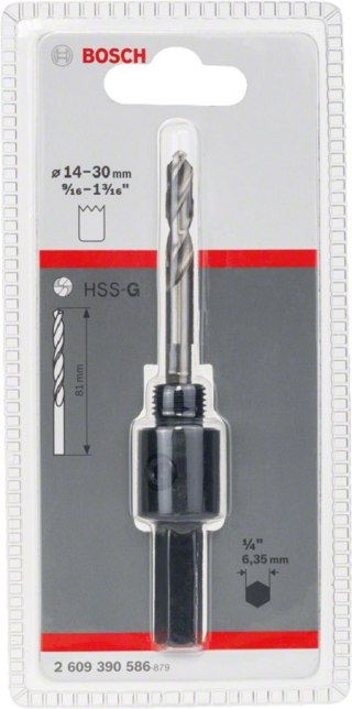 UCHWYT 1/4'' DO OTWORNIC 14-30MM BOSCH