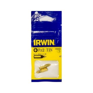 GROT, BIT, KOŃCÓWKA 1/4/25MM PZ2 TIN 2SZT IRWIN