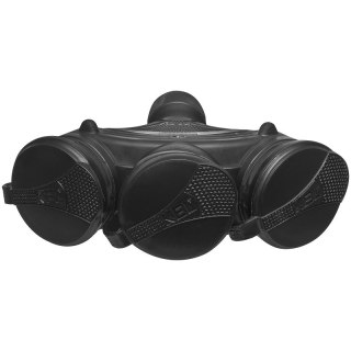 ROZGAŁĘŻNIK POTRÓJNY GUMOWY CZARNY EXTREM KEL