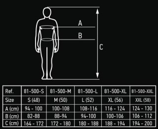 BLUZA POLAROWA CZARNA XL/56 NEO