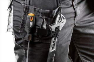 KRÓTKIE SPODENKI HD PASEK PARCIANY ODPINANE KIESZENIE XL/56 NEO