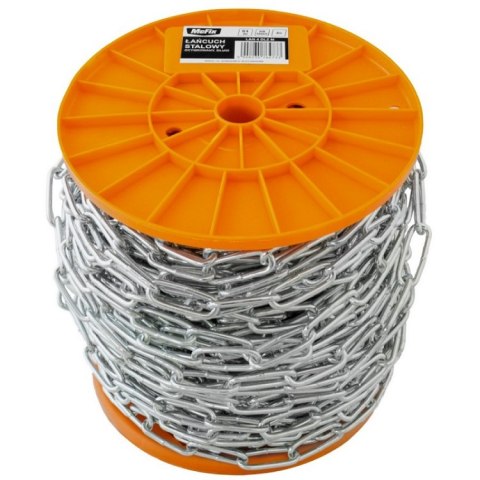 ŁAŃCUCH DŁUGI D-2 5MM OCYNK METR UN