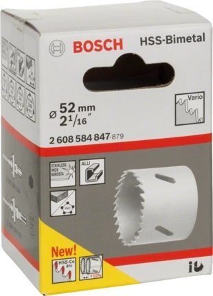 PIŁA OTWORNICA BIMETAL 52MM BOSCH