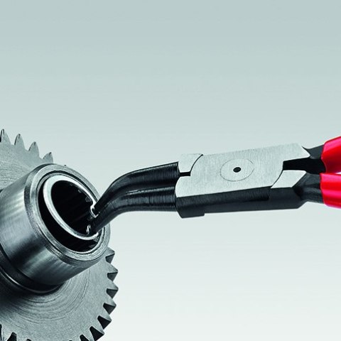 SZCZYPCE DO PIERŚCIENI SEGERA WYGIĘTE 45° WEWNĘTRZNE 180MM KNIPEX