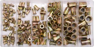 ZESTAW NITONAKRĘTEK STALOWYCH M3- M10, 150SZT YATO