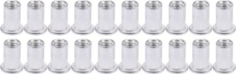 NITONAKRĘTKI ALUMINIOWE M4, 20SZT YATO