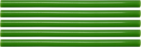 WKŁADY KLEJOWE 11,2X200MM 5SZT ZIELONE YATO