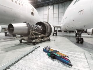 ZESTAW KLUCZY TRZPIENIOWYCH Z KULKĄ, BLACKLASER WERA