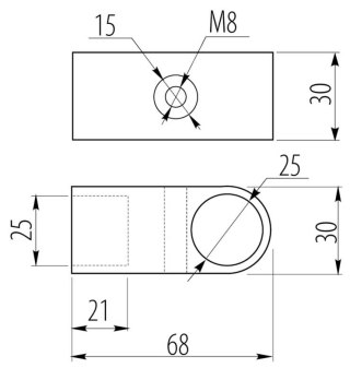 ZŁĄCZKA KOŃCOWA MAŁA UN