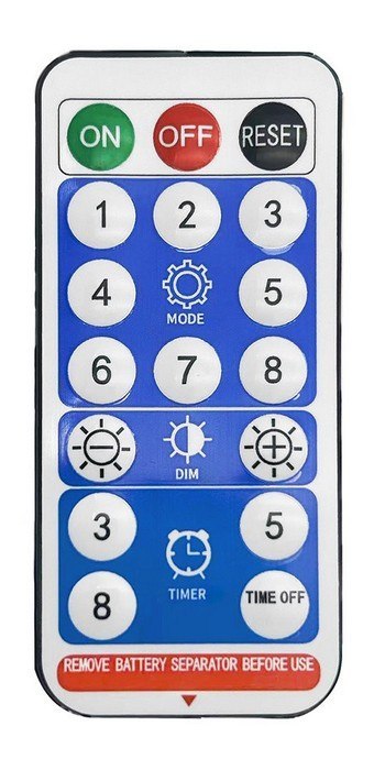 GIRLANDA SOLARNA 6.5M NEO