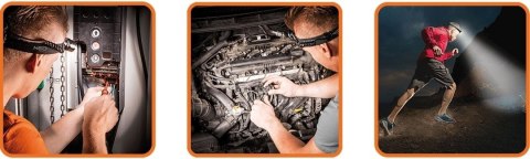 LATARKA CZOŁOWA 2501 LUM ZOOM CREE XPE 3XAAA NEO