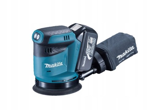 SZLIFIERKA MIMOŚRODOWA AKU 18V 2*5.0AH LI-LON MAKPAC MAKITA