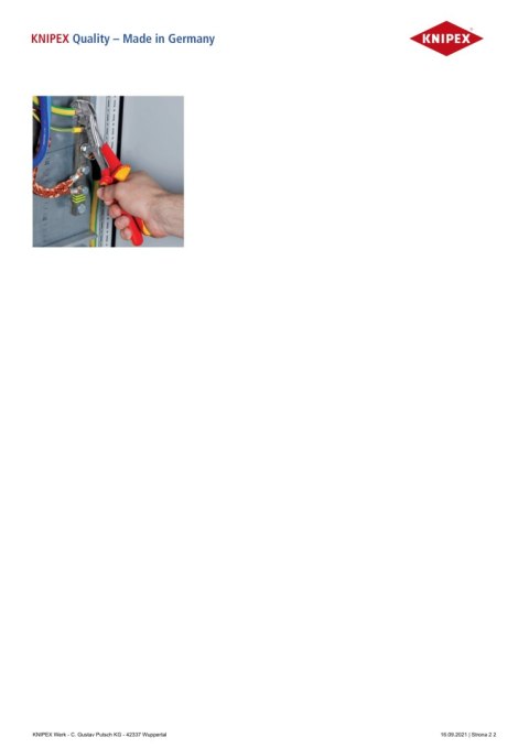 SZCZYPCE DO RUR ALIGATOR 250MM KNIPEX