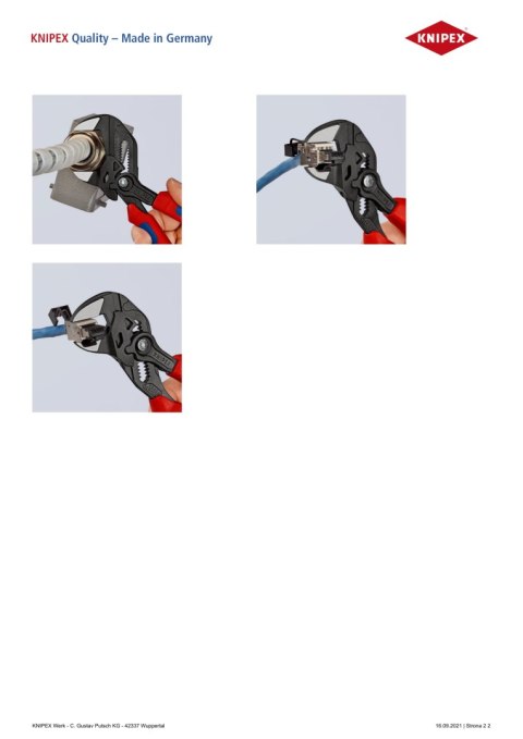 SZCZYPCE-KLUCZ 180MM KNIPEX