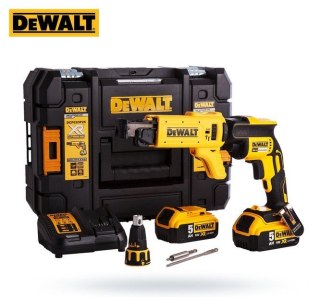 WKRĘTARKA AKUMULATOROWA DO G-K XR 18V 2*5,0AH LI-LON+DCF6201 DEWALT