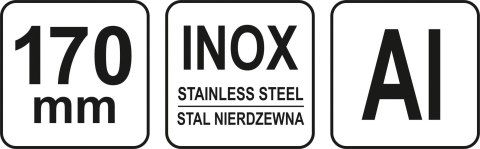 EKIERKA METALOWA 170MM YATO