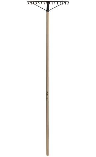 GRABIE METALOWE OPRAWNE WZMACNIANE 16-ZĘBNE MC GARDEN