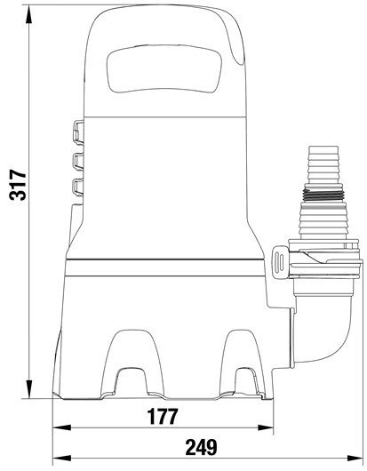 POMPA ZANURZENIOWA DO BRUDNEJ WODY 9000 GARDENA