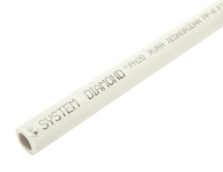 RURA PP-R JEDNORODNA 4M, PN20, 20*3.4 MM - SZT. DIAMOND