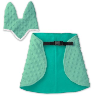 Derka i nauszniki Skippi dla Hobby Horse - mięta - prezent na dzień dziecka