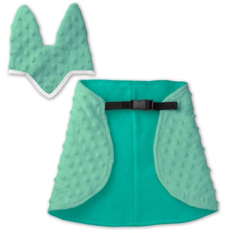 Derka i nauszniki Skippi dla Hobby Horse - mięta - prezent na dzień dziecka