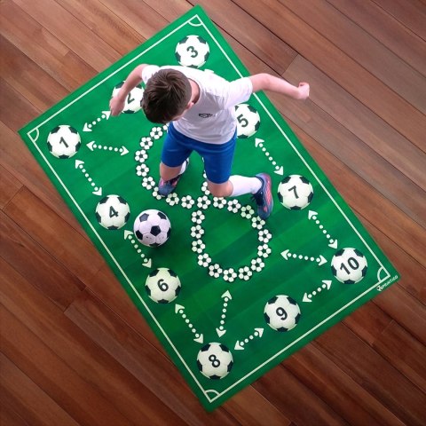 Mata treningowa piłkarska Sprintigo ProMat XXL 180x120 - duża, jak dywan