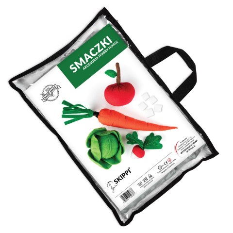 Smaczki dla Hobby Horse - marchewka kapusta jabłko rzodkiewka cukier