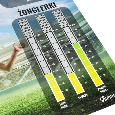 Zdrapka Piłkarza Sprintigo - prezent dla dziecka, prezent na dzień dziecka