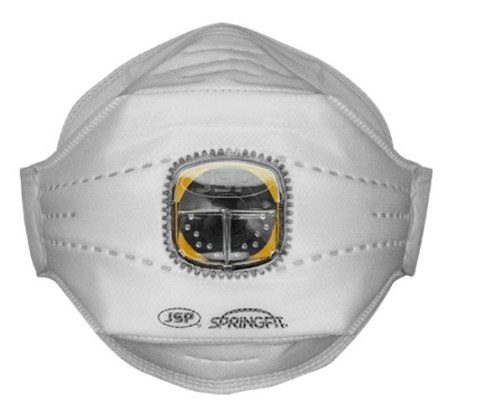 JSP MASKA PRZECIWP SPRINGFIT, ZAWOREK TYPHOONE 425ML FFP2 JSP