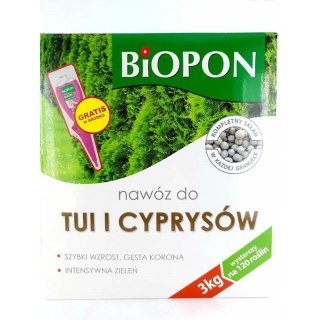 NAWÓZ - DO TUI I CYPRYSÓW 3KG BIOPON